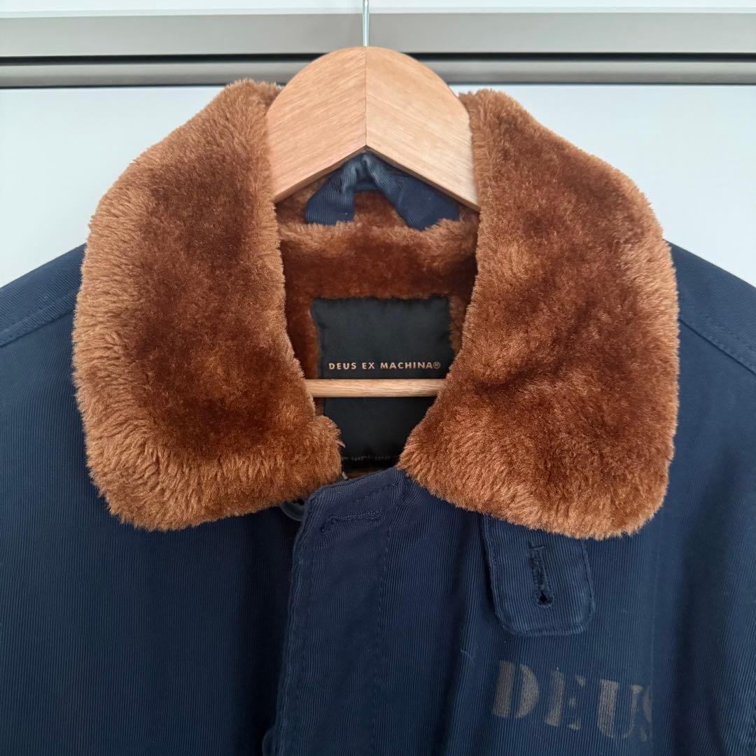 DEUS EX MACHINA ネイビー フライトジャケット M