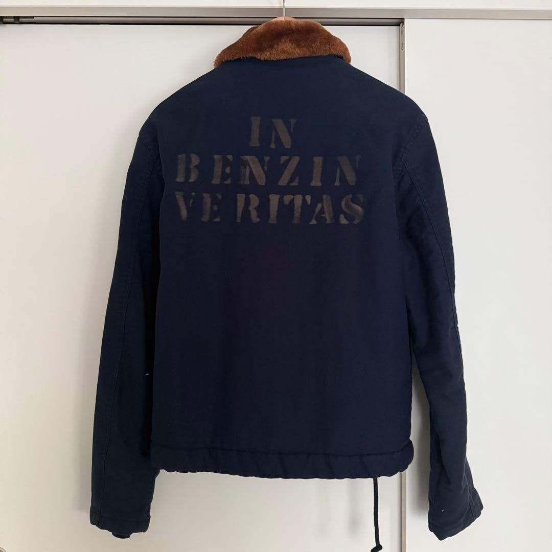 DEUS EX MACHINA ネイビー フライトジャケット M