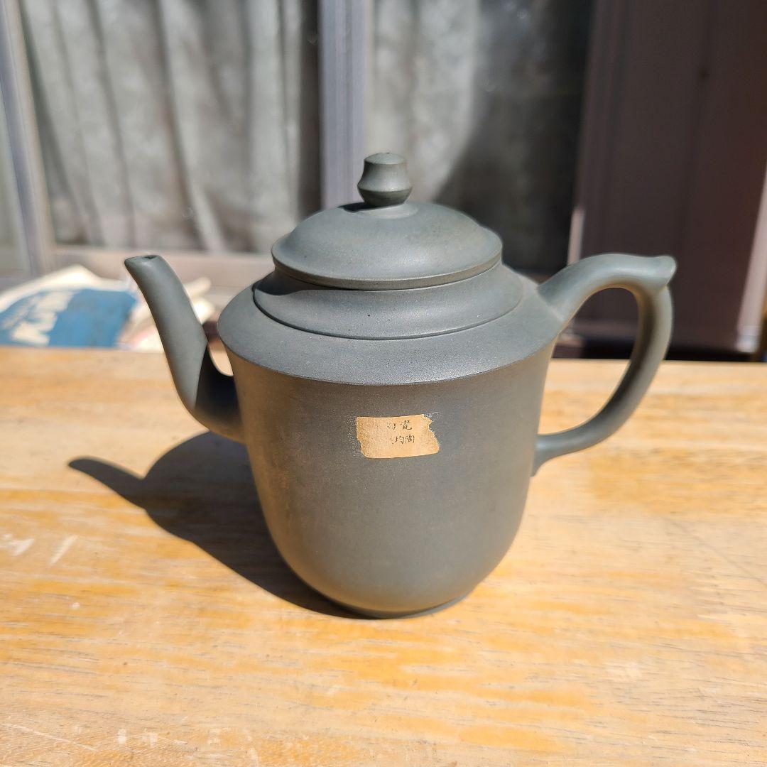 陶器製急須　茶道具　アンティーク　古玩　骨董　未使用品