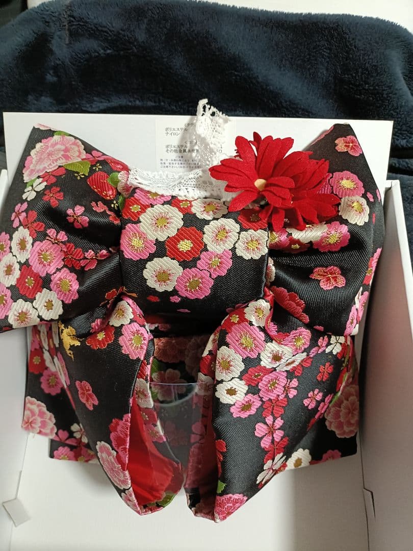 新品未使用　SEIKO MATSUDA 七五三 7才 作り帯 着物