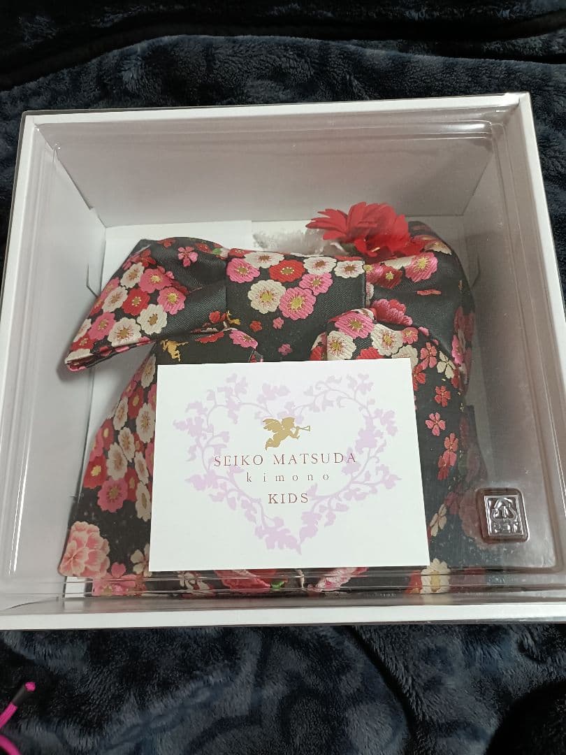 新品未使用　SEIKO MATSUDA 七五三 7才 作り帯 着物
