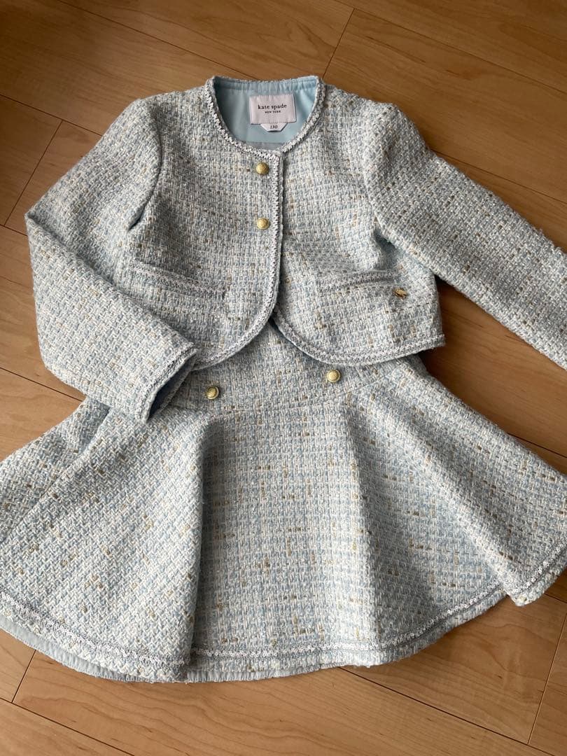 kate spade new york kids ツイードセットアップ