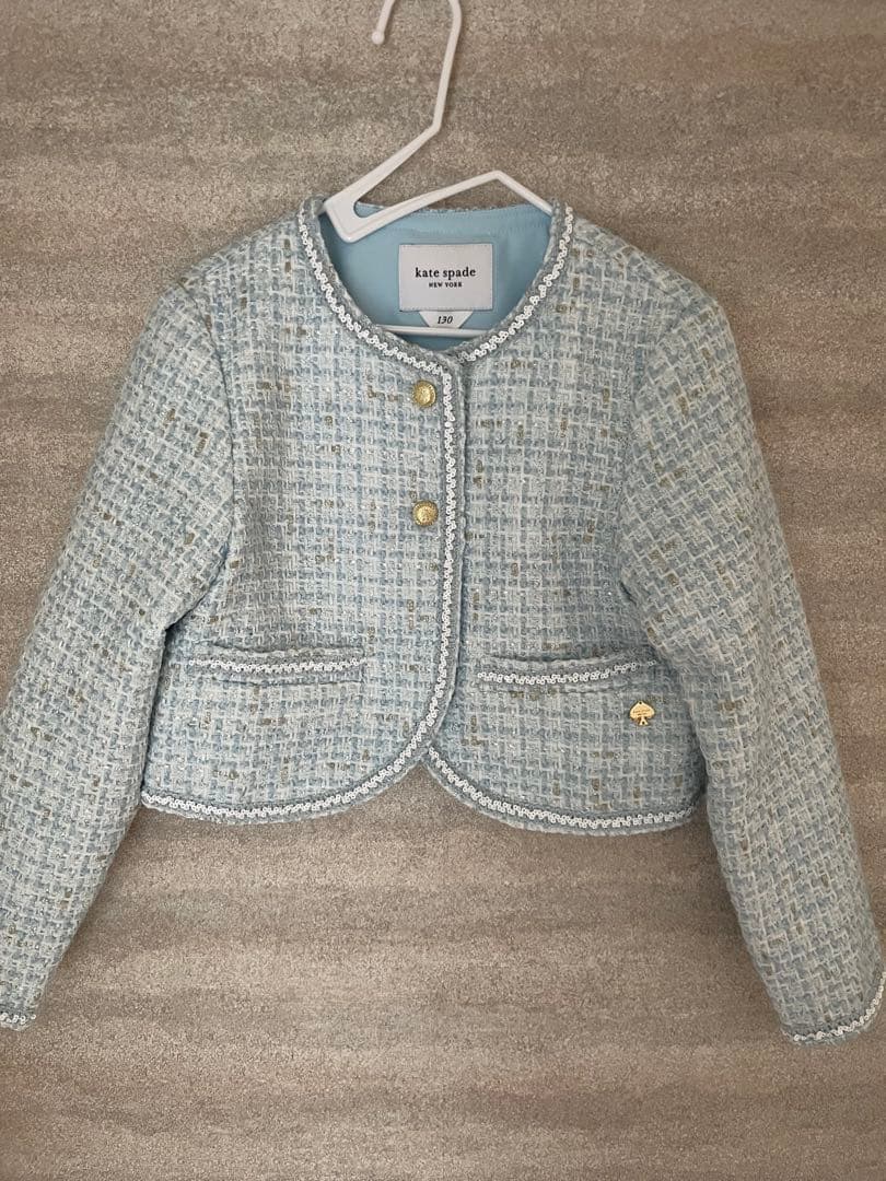 kate spade new york kids ツイードセットアップ