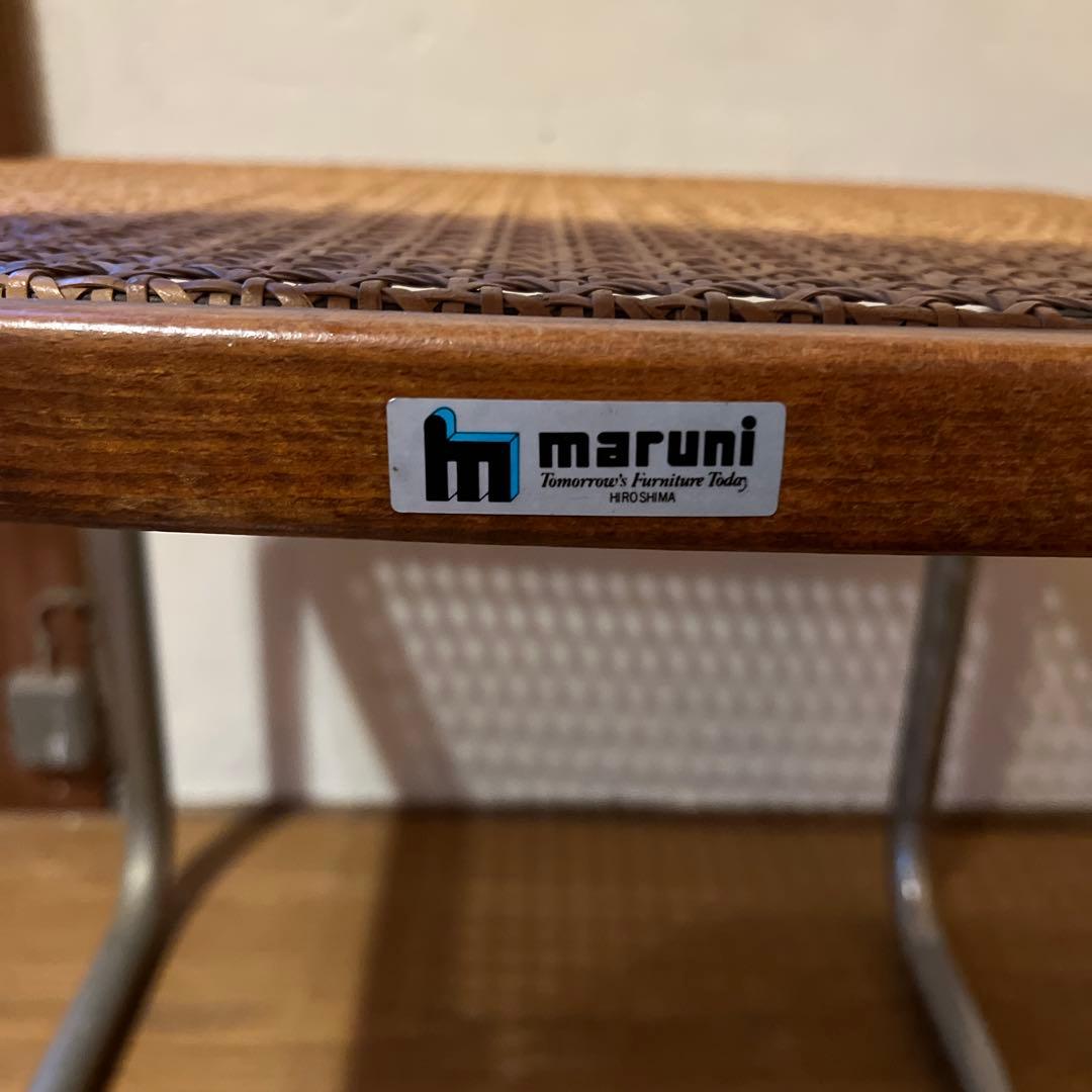 マルニ木工　チェスカチェア　ラタン製