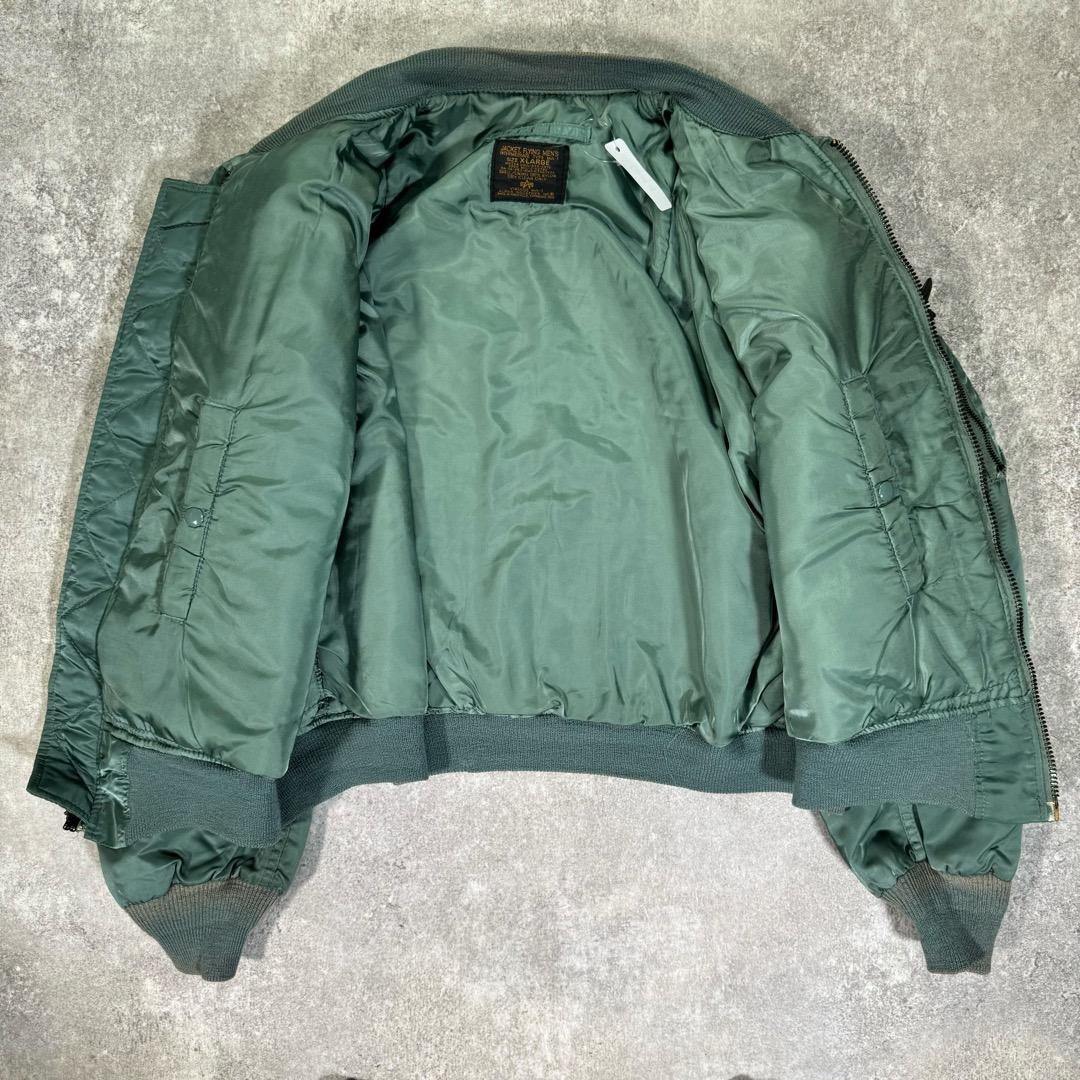 USA製　アルファインダストリーズ　50s復刻　MA-1　【XL】 IDEAL社