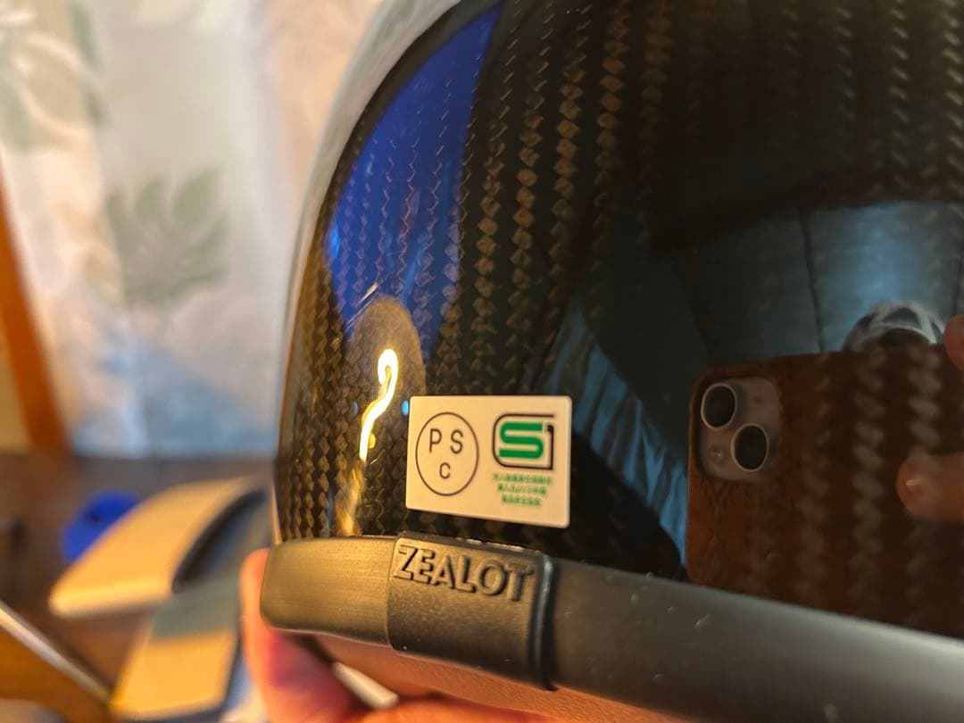 ZEALOT ヘルメット カーボン 族ヘル レトロ クラシック 新品