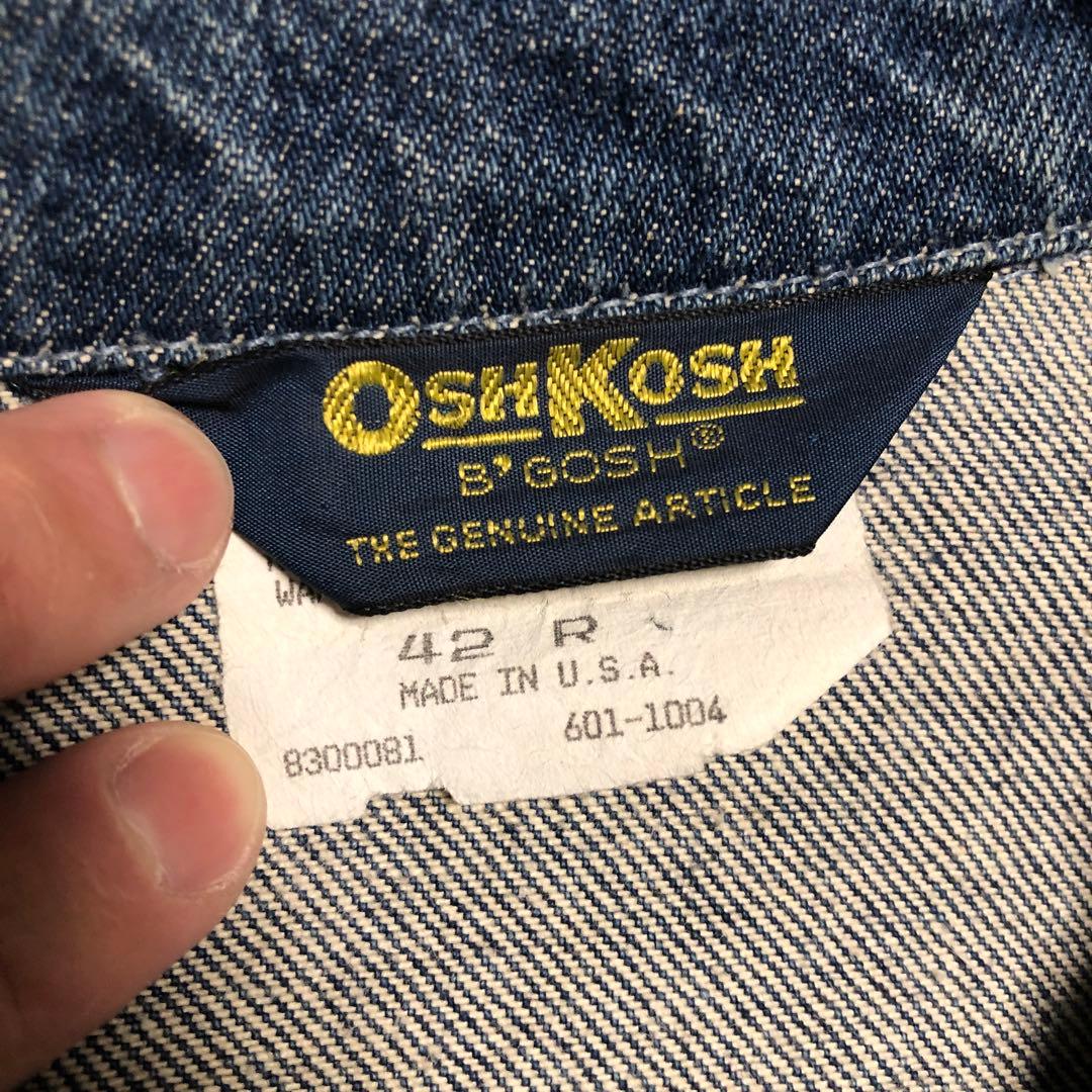 OshKosh B'GOSH 42 デニムカバーオール Vintage 70s