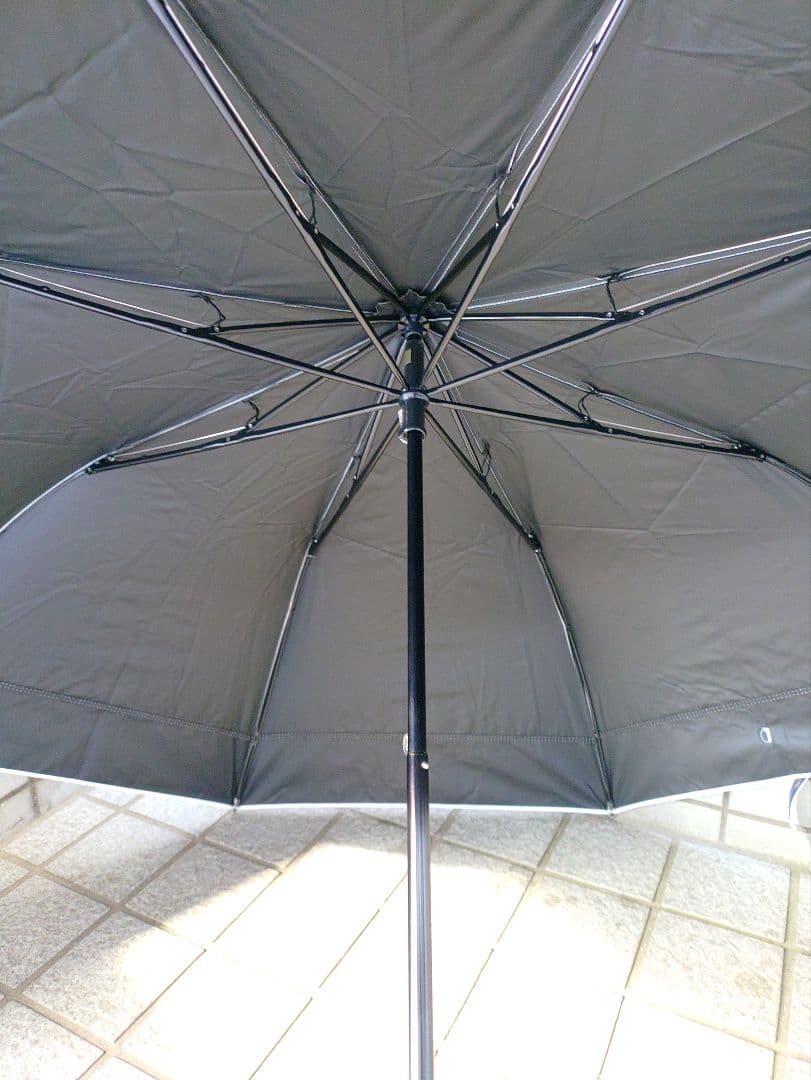 282☆ 未使用 ロサブラン 日傘 完全遮光 晴雨兼用 2段折りたたみ傘