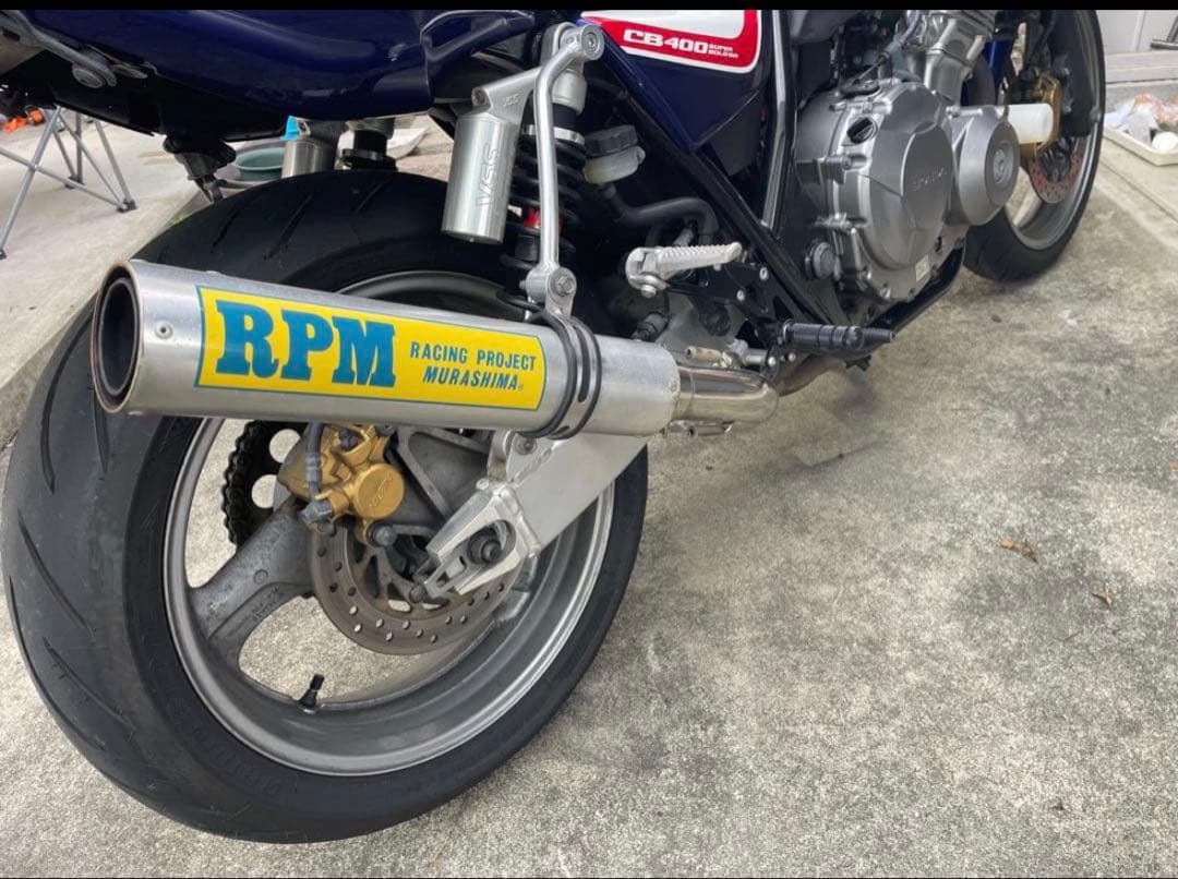 cb400sf nc42前期 RPM フルエキ　マフラ