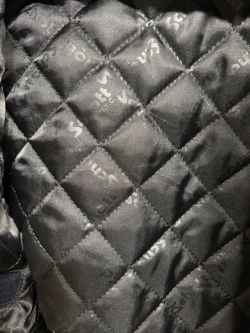 Schott N.Y.C. スクーカム レザースタジャン XL 刺繍 美品