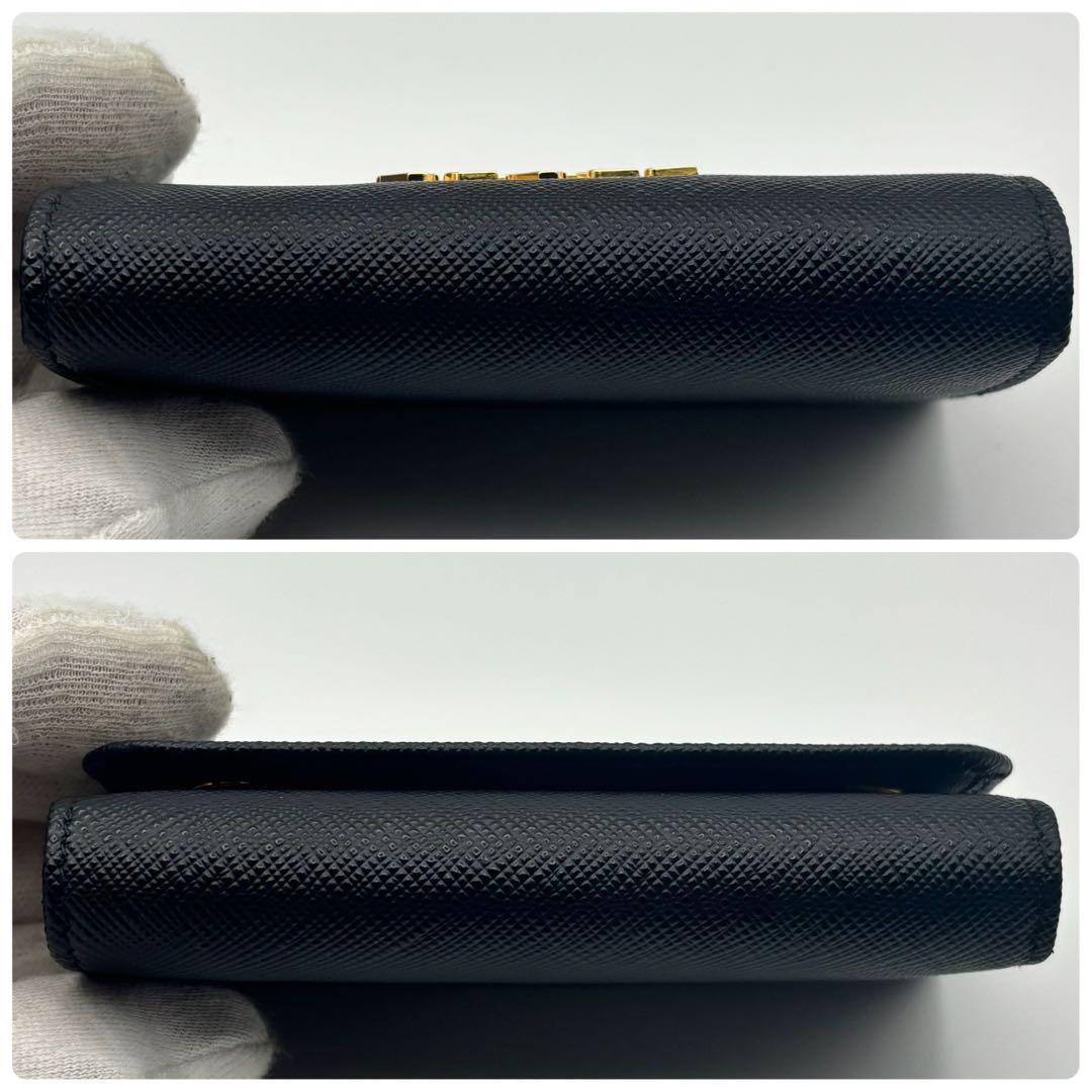 新品未使用✨付属品✨プラダ キーケース サフィアーノ レザー 黒