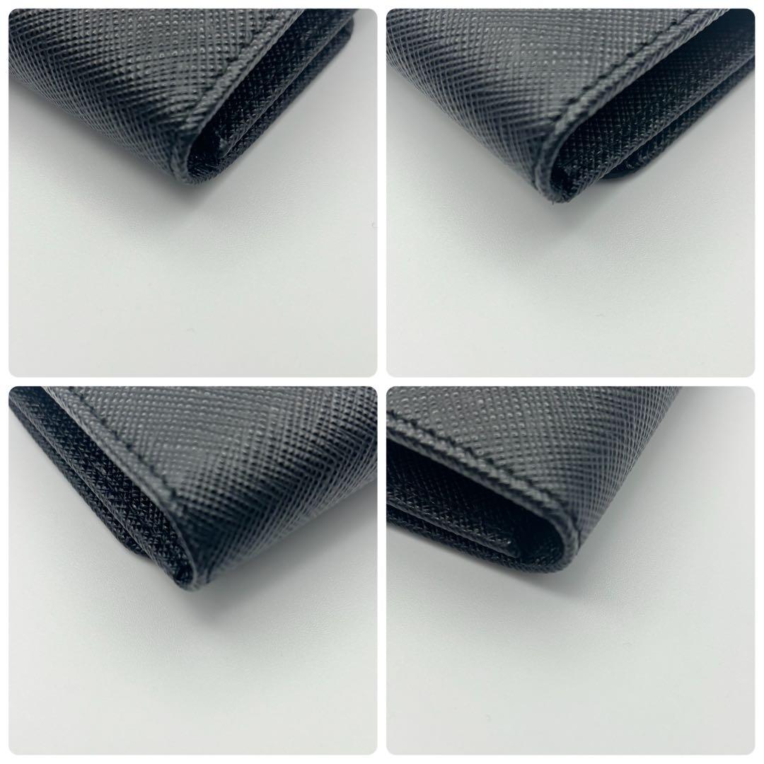 新品未使用✨付属品✨プラダ キーケース サフィアーノ レザー 黒
