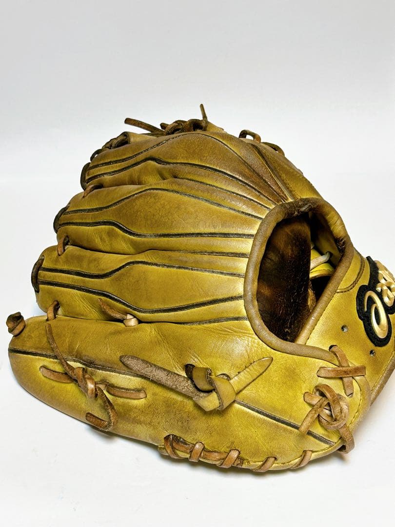 【ゴールドステージ】アシックス 硬式 内野用 クリーニング・オイルメンテ済