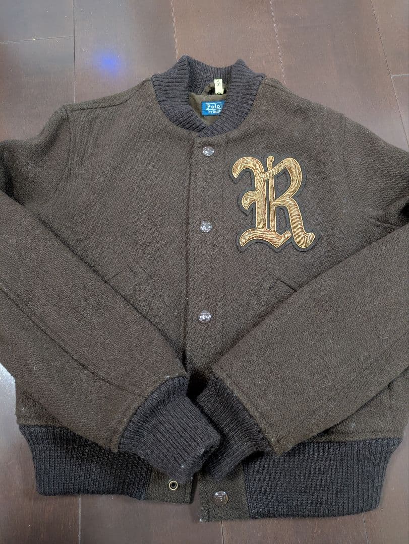 ポロラルフローレン　アップリケ付きスタジャン