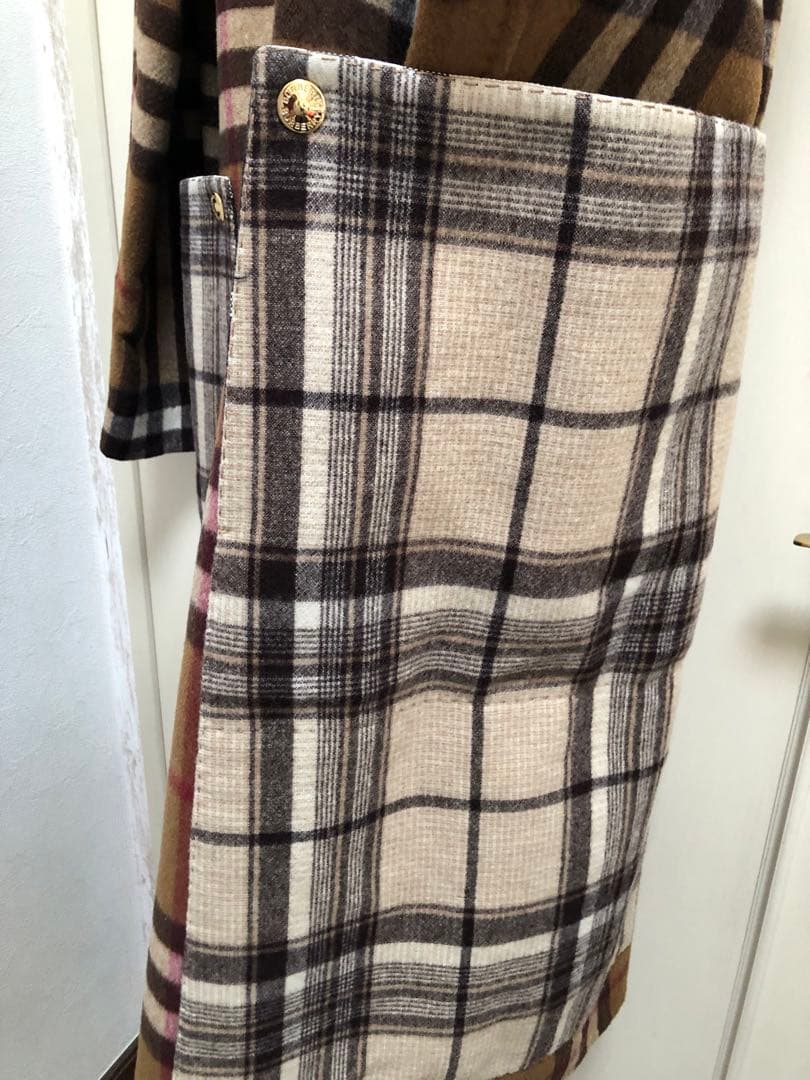 Burberry ノバチェックダッフルコート