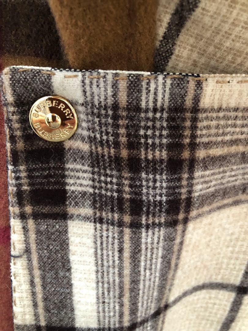 Burberry ノバチェックダッフルコート