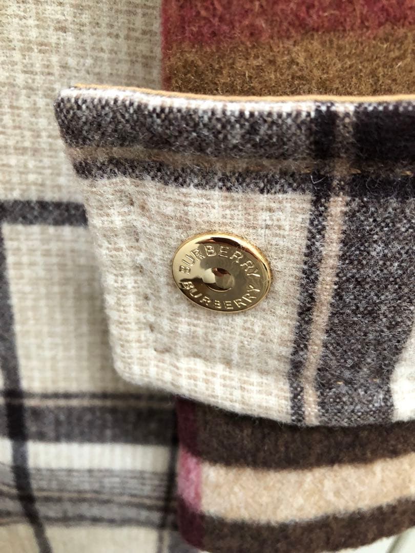 Burberry ノバチェックダッフルコート
