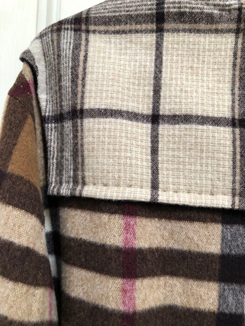 Burberry ノバチェックダッフルコート