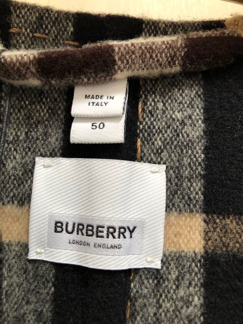Burberry ノバチェックダッフルコート