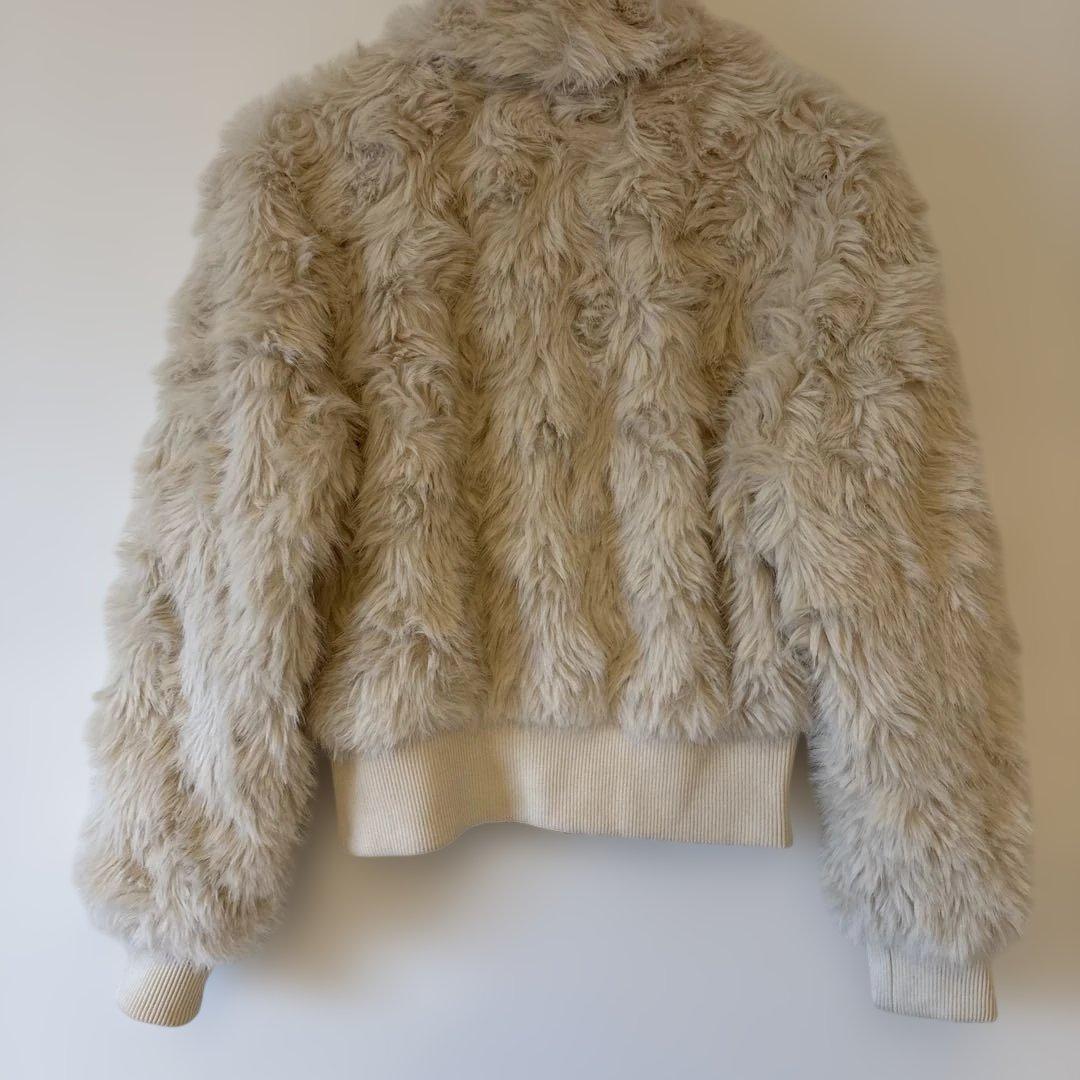 フェイクファーボンバージャケット