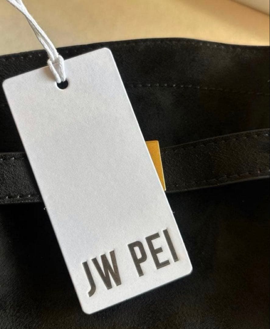 新品未使用JW PEI Hanaミディアムトートバッグフェイクスエード ブラック