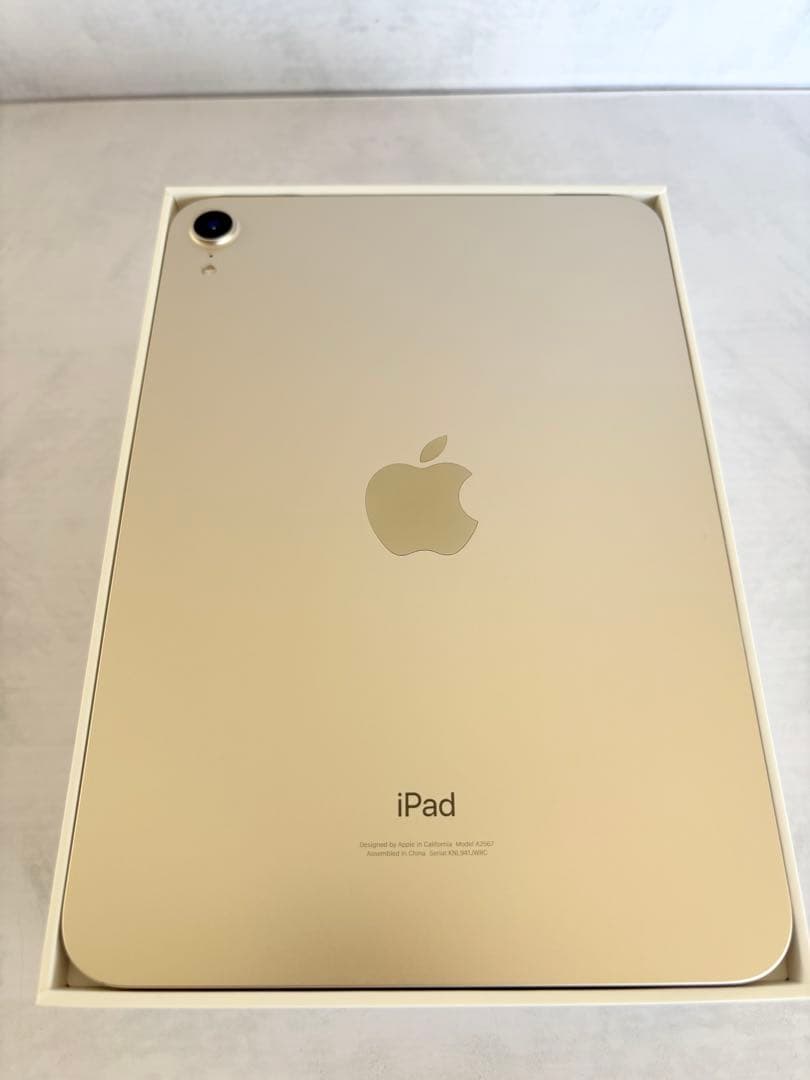 iPad mini 6 Wi-Fi wifi 第6世代　スターライト