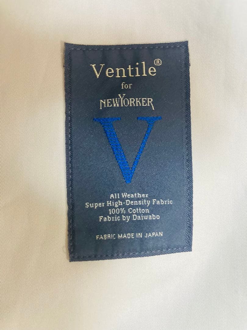 美品！NEW YORKER ニューヨーカー トレンチ ライナー付 定価約8万円