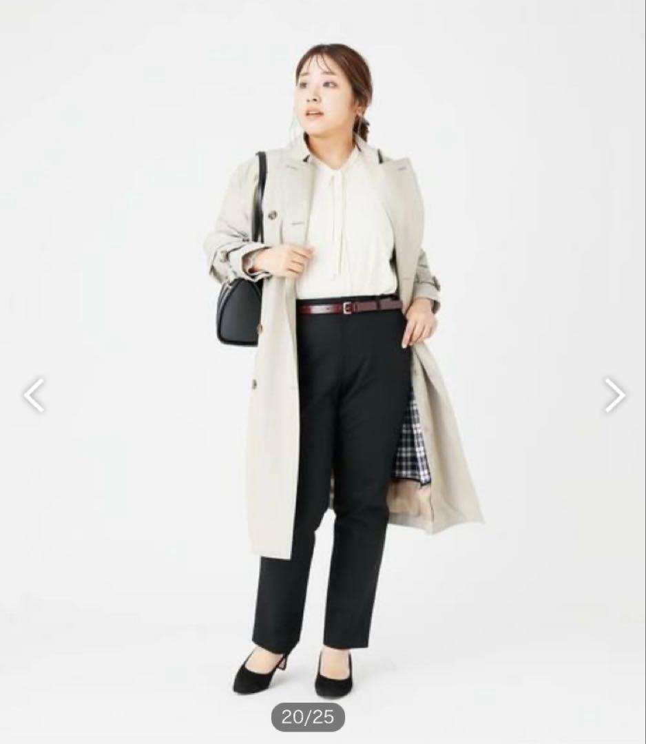 美品！NEW YORKER ニューヨーカー トレンチ ライナー付 定価約8万円