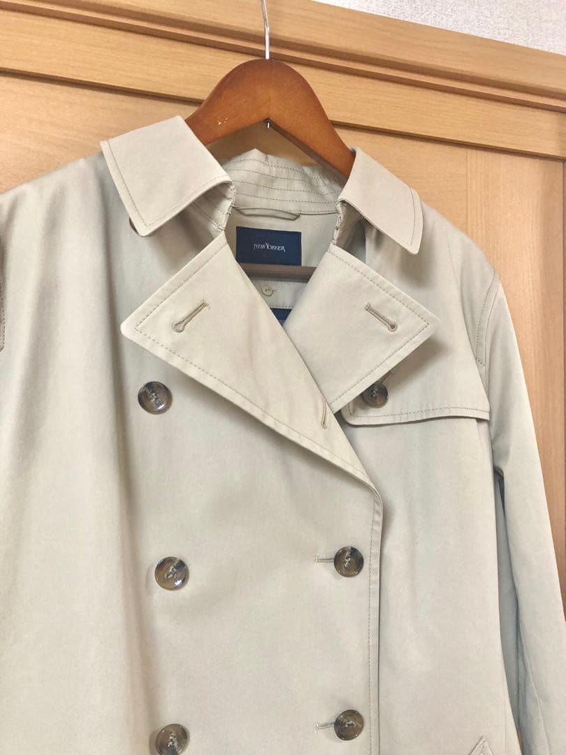 美品！NEW YORKER ニューヨーカー トレンチ ライナー付 定価約8万円