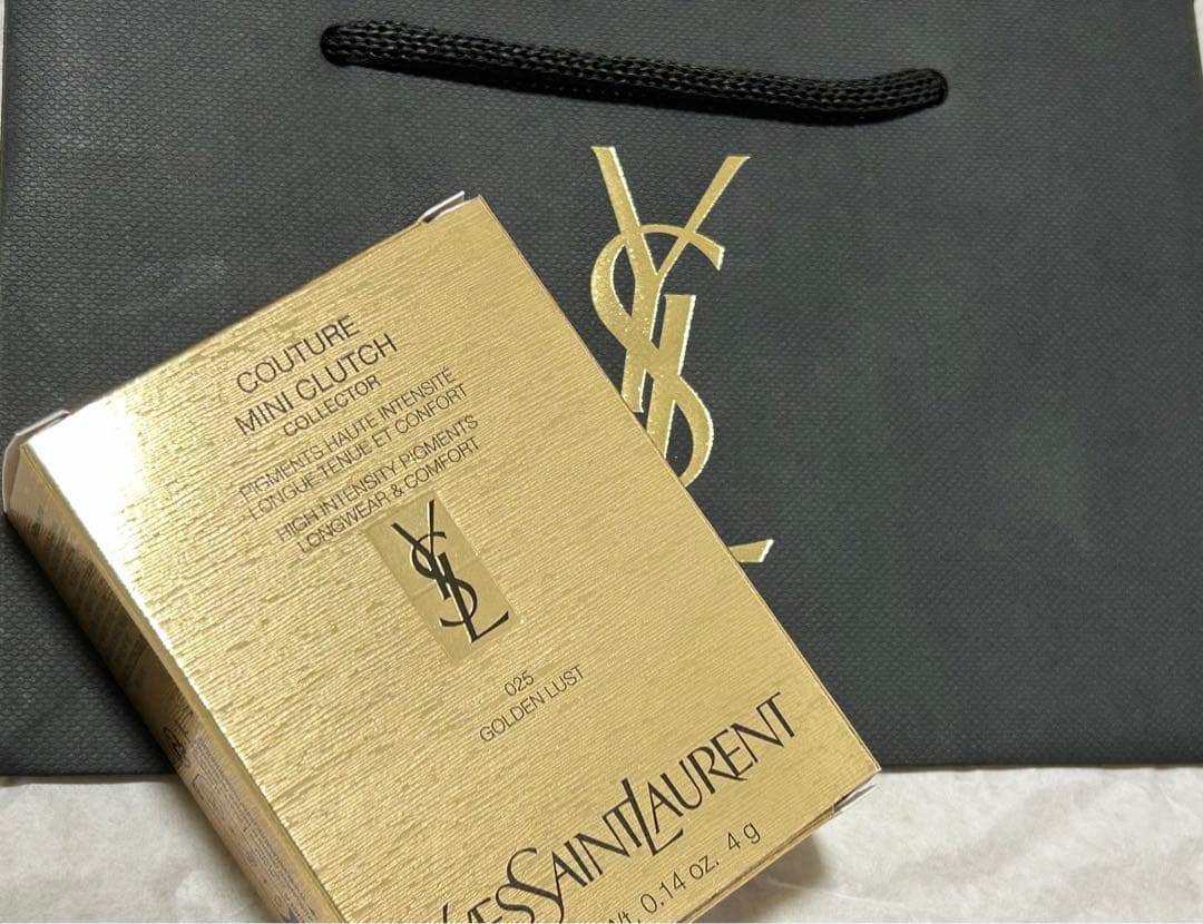 ラスト1点YSLイブサンローラン　クチュール ミニ クラッチ　コレクター　025