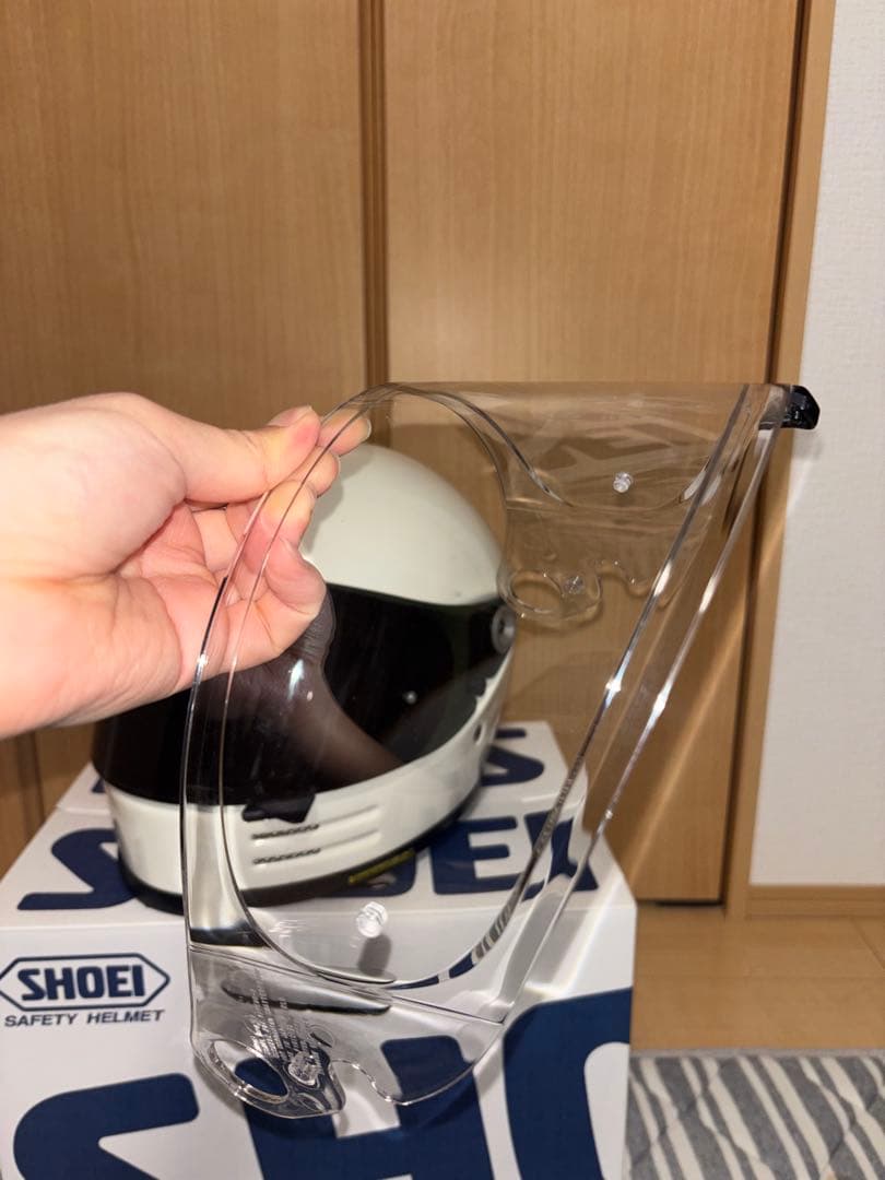 SHOEI Glamster 未使用クリアシールド付き