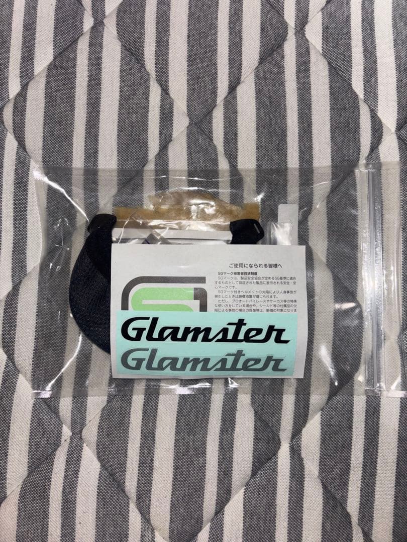 SHOEI Glamster 未使用クリアシールド付き