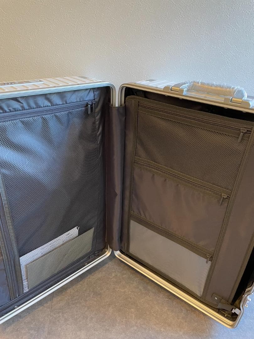 リベティ多機能キャリーケース【マットホワイトMサイズ】48