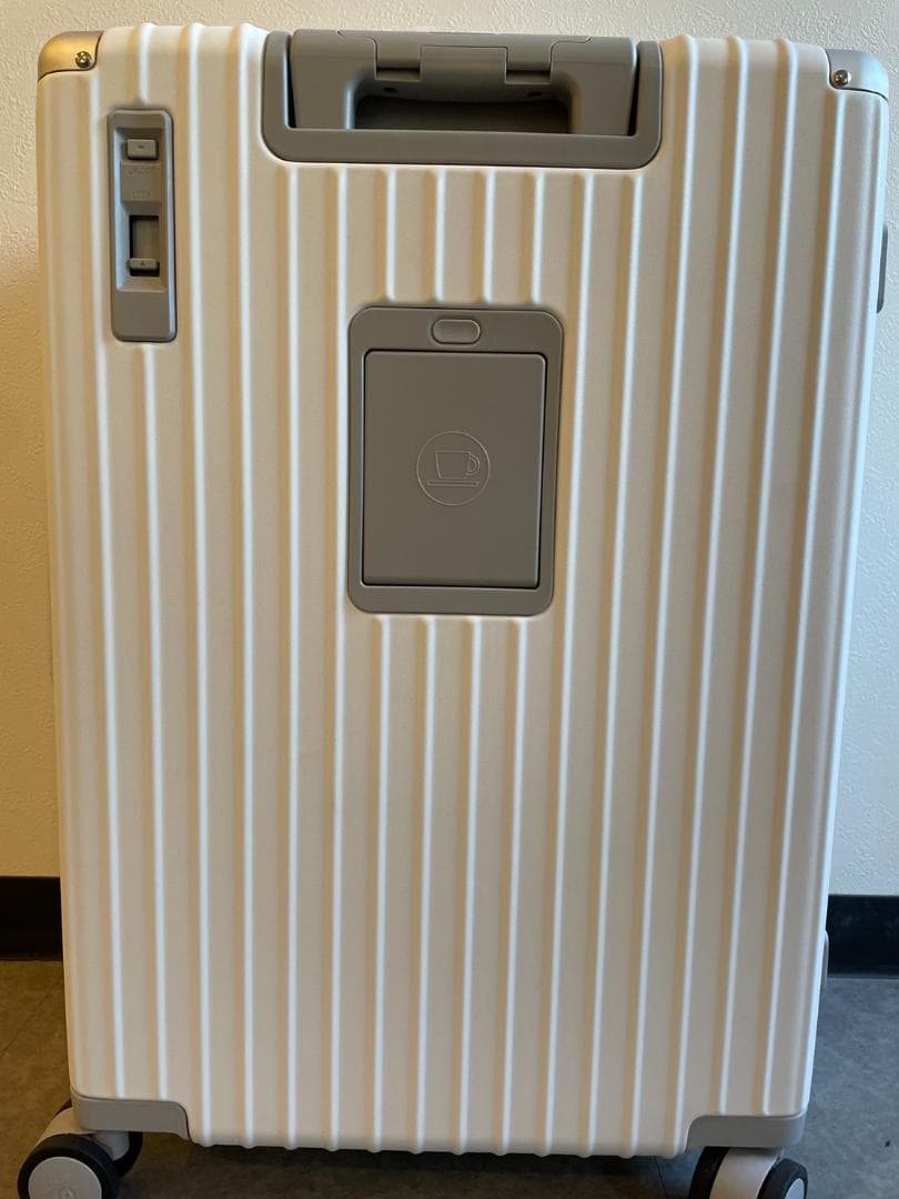 リベティ多機能キャリーケース【マットホワイトMサイズ】48