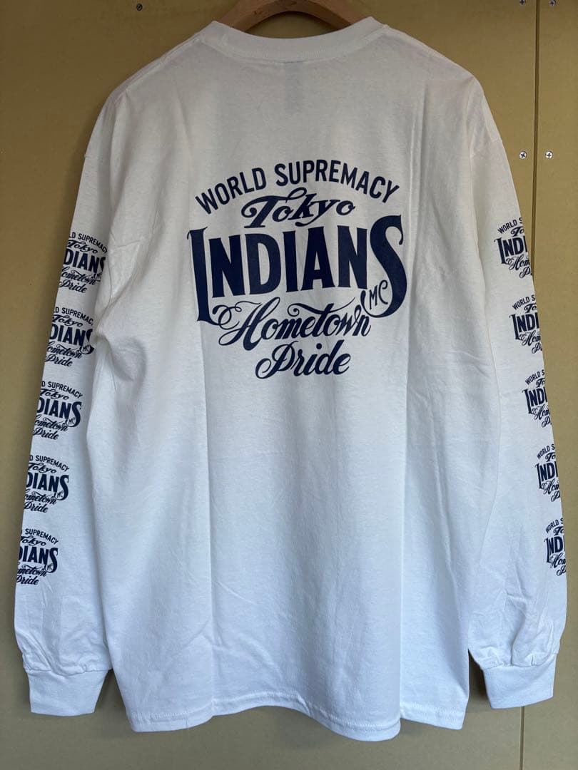 TOKYO INDIANS 東京インディアンズ 長袖　tシャツ　新品　Lサイズ