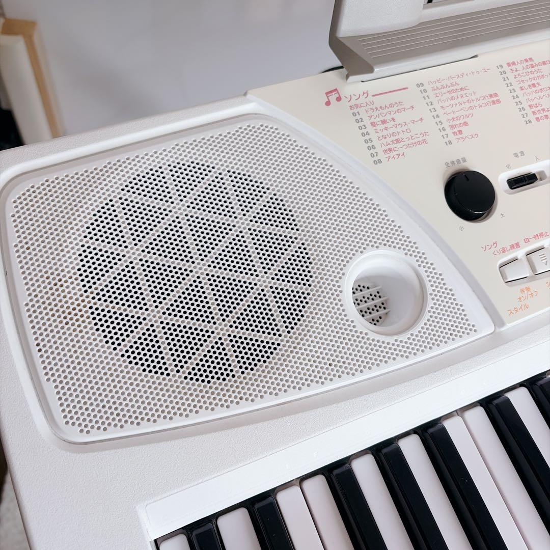 ヤマハ 電子キーボード 譜面台 スタンド付　キーボード 光る鍵盤 EZ-J15