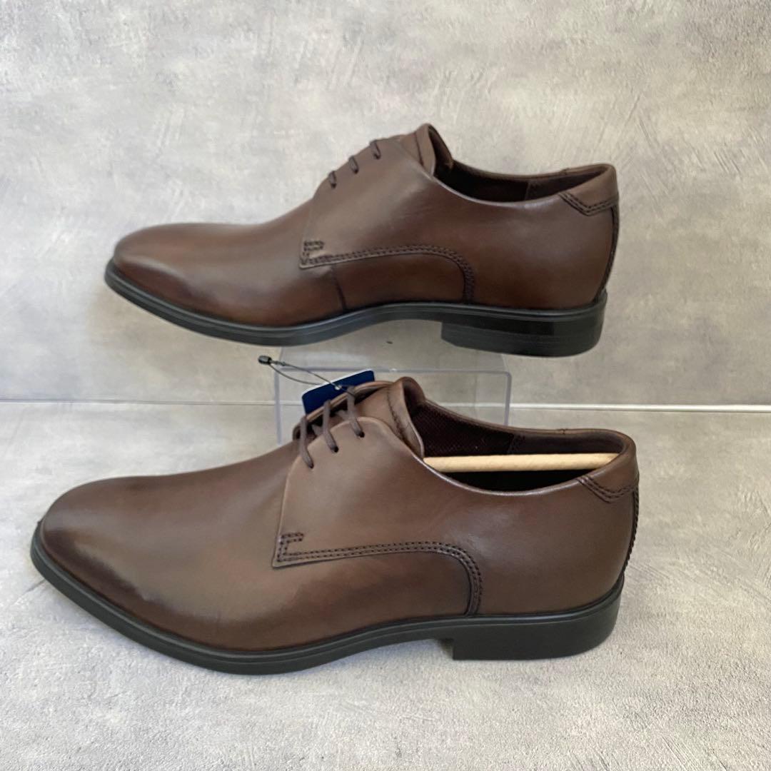 【新品】ecco × THE SUIT COMPANY レザー シューズ