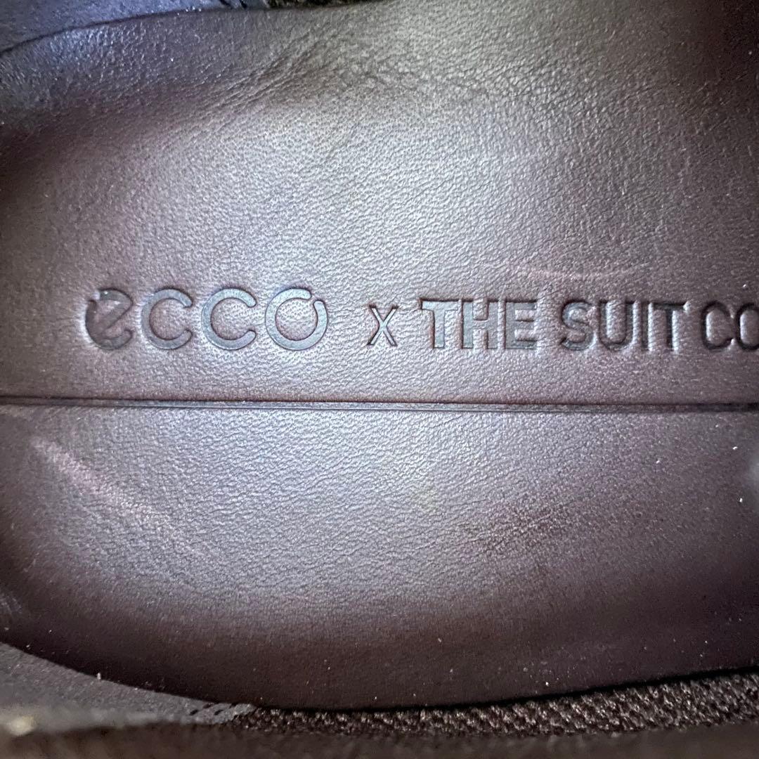 【新品】ecco × THE SUIT COMPANY レザー シューズ