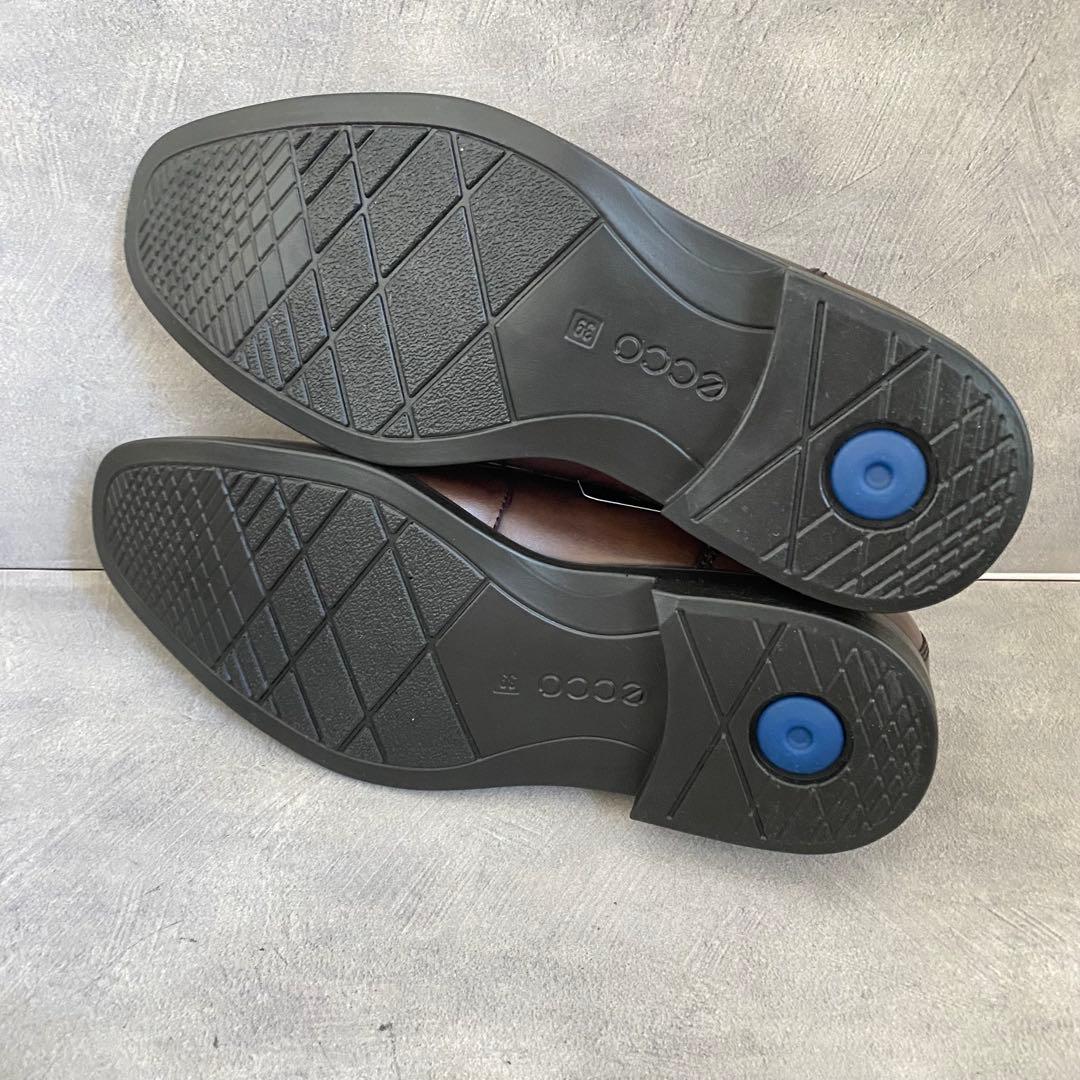 【新品】ecco × THE SUIT COMPANY レザー シューズ