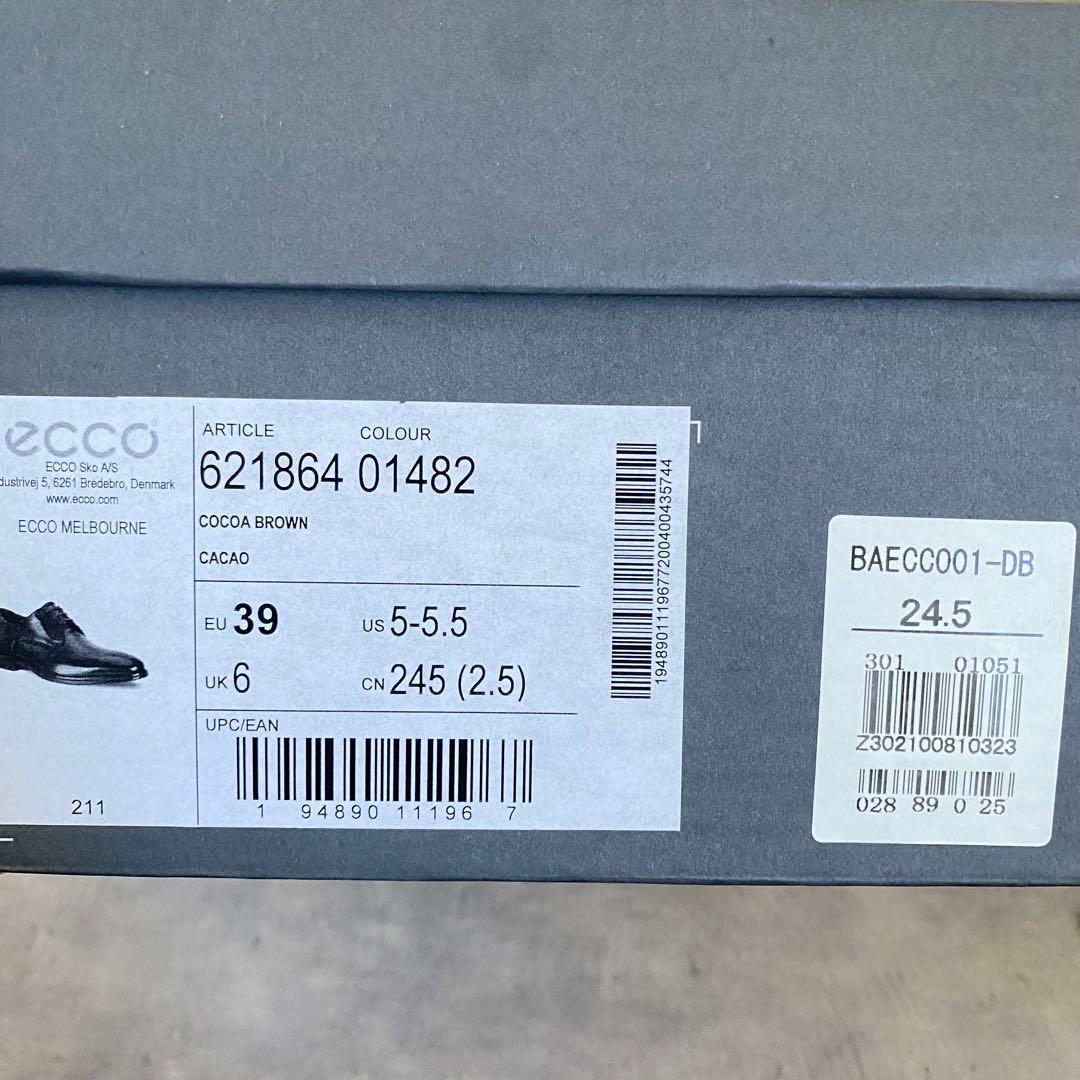 【新品】ecco × THE SUIT COMPANY レザー シューズ