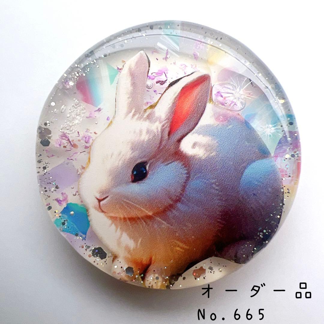 リリィ様 レジン ヘアゴム