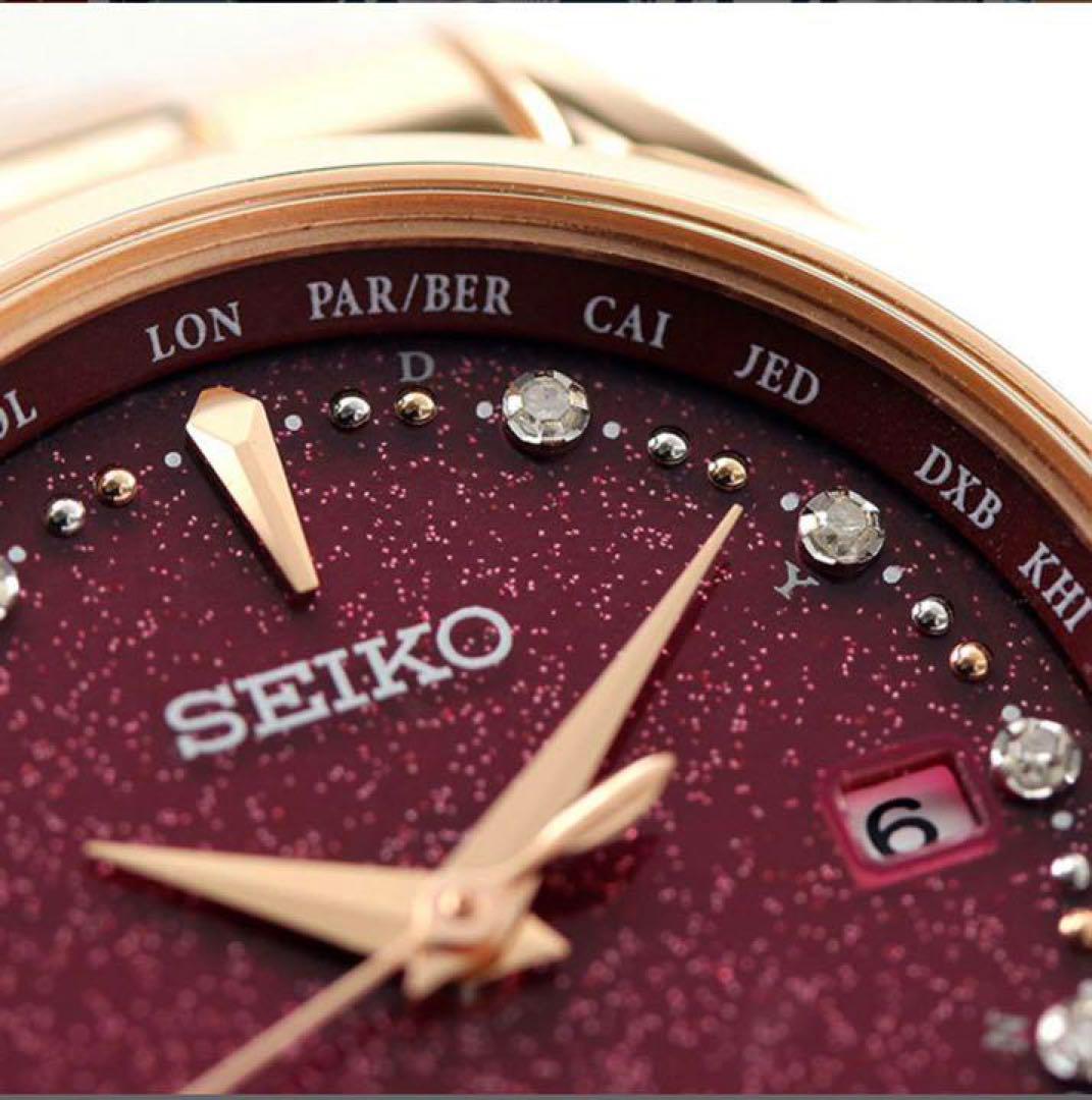 セイコー LUKIAルキア Jewel限定モデル 「ルビー」