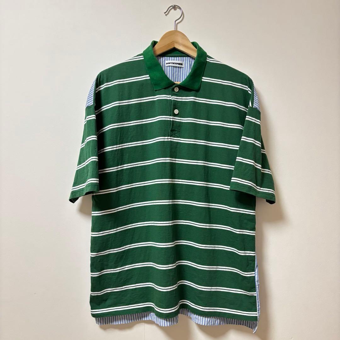 SOFTHYPHEN ポロシャツ ソフトハイフン シャツ