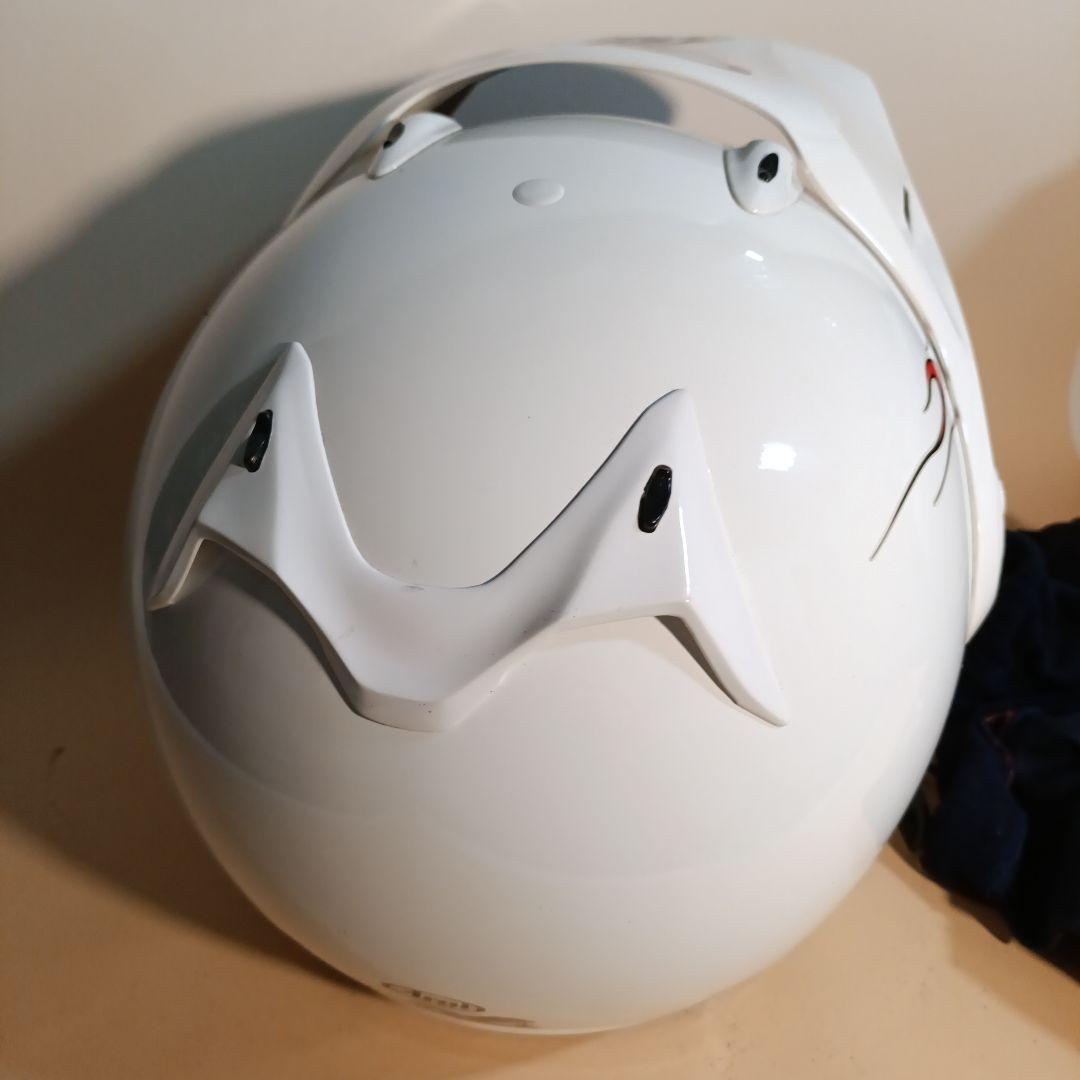 ジ*ー様 Arai ツアークロス　白　Sサイズ55/56cm…内装きれい、収納袋