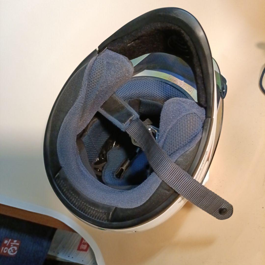 ジ*ー様 Arai ツアークロス　白　Sサイズ55/56cm…内装きれい、収納袋