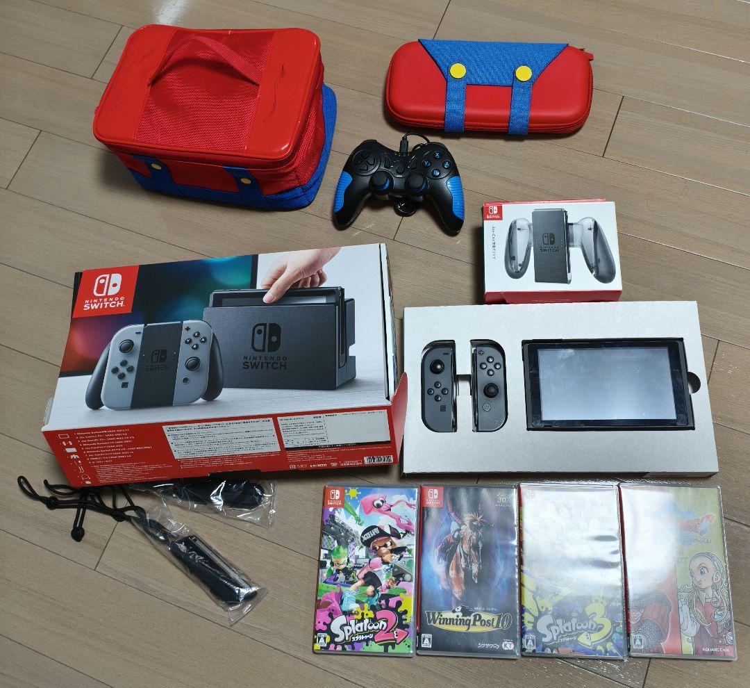 nintendo switch バッテリー強化版　ソフトコントローラセット