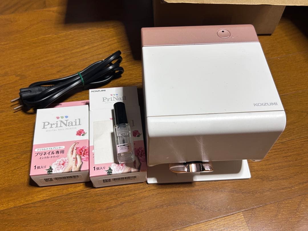 デジタルネイルプリンター コイズミ プリネイル 新品カートリッジ付き