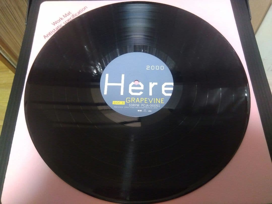GRAPEVINE Here LP グレイプバイン アナログ レコード