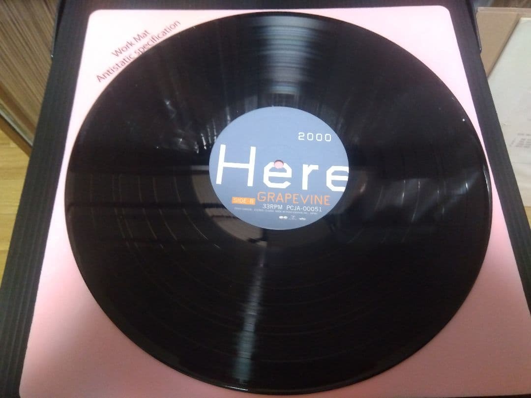 GRAPEVINE Here LP グレイプバイン アナログ レコード