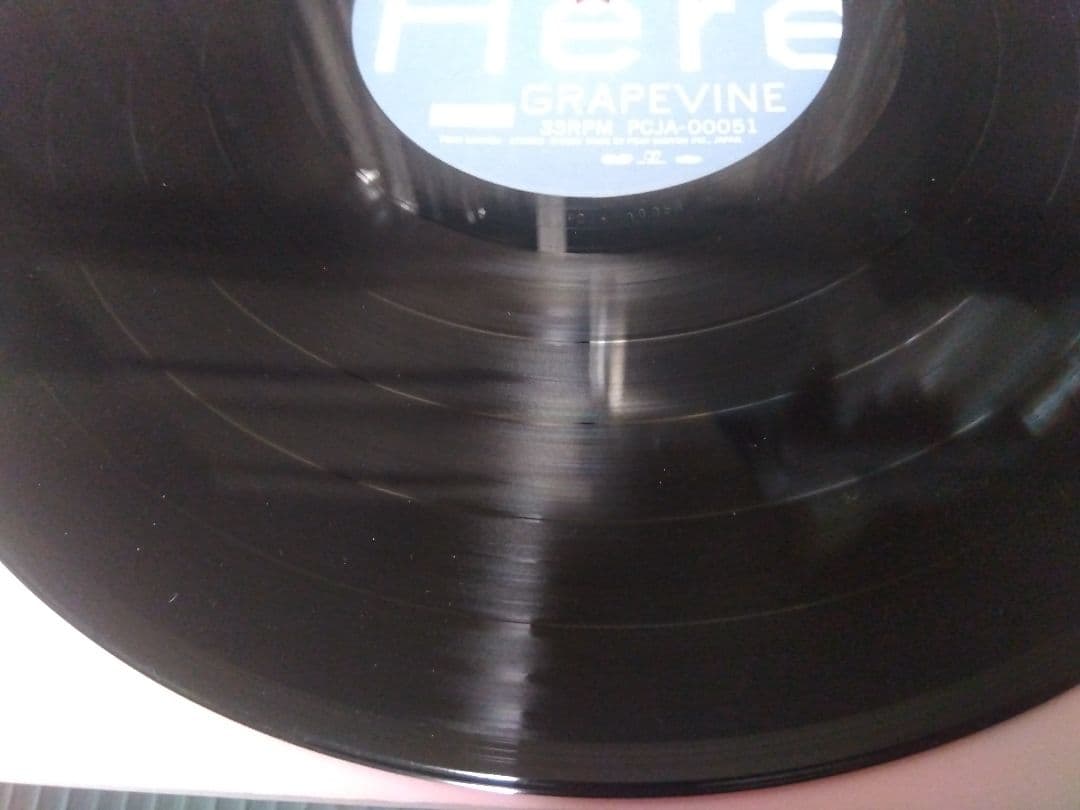 GRAPEVINE Here LP グレイプバイン アナログ レコード